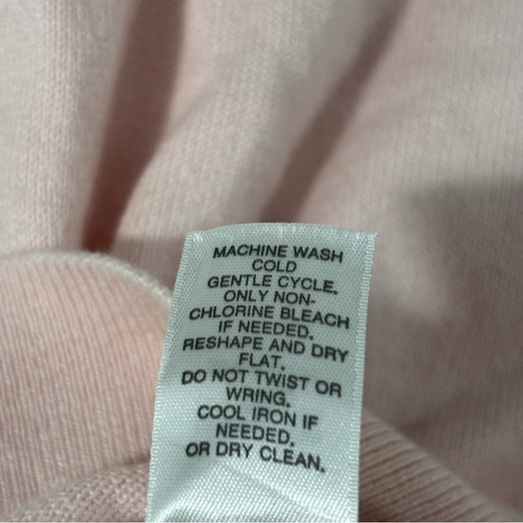 J. Jill Soft Pink Cotton Knit Sweater XS Feminine Top Coastal Grandma Balletcore - Picture 10 of 12